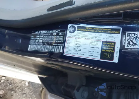2014 Mercedes-Benz E 350 4Matic from USA, damaged, VIN WDDHF8JB2EB016119